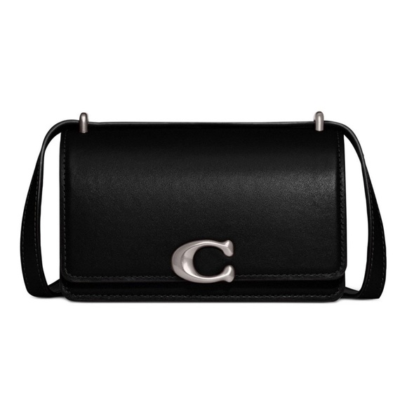 New Coach Black Bandit Crossbody W Dustbag - Picture 1 of 16